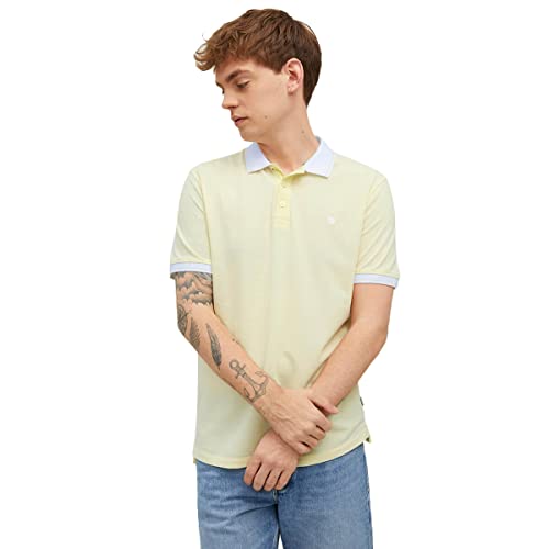 JACK & JONES Male Poloshirt Einfarbig Poloshirt