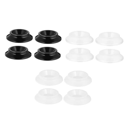 BESTonZON 12pcs Non-Slip Mat Furniture Feet Pads Piano Wheel Cups Upright Piano Grand Piano Caster Cups Piano Leg Casters Piano Leg Pads Piano Leg Cups Piano Leg Coasters Piano Cups Abs