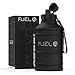 Fuel24 Stainless Steel Jug - 1.3 or 2.2 Litre Water Bottle - Extra Strong, BPA Free, Leak Proof - Large Gym Sports Bottle, 1.3L, 2.2L, Metal Bottle - Colour Options