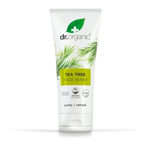 Dr Organic Tea Tree Face Wash for Oily Skin Cover