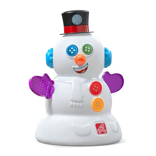 Image of Step2 My First Snowman, Kids Interactive Christmas Toy, Plays Holiday Music & Lights Up, Includes 15 Piece Toy Accessories, Made of Durable Plastic, for Toddlers 1.5+ Years Old