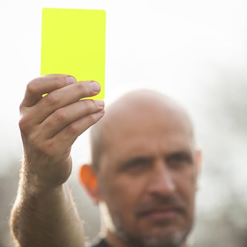 Set de tarjetas y silbato para árbitro fútbol miniatura 4
