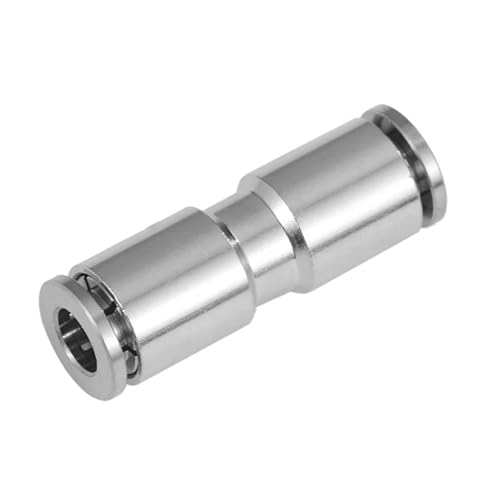 Raccord pneumatique droit PU8 connecteur rapide inox 304 pour trachée
