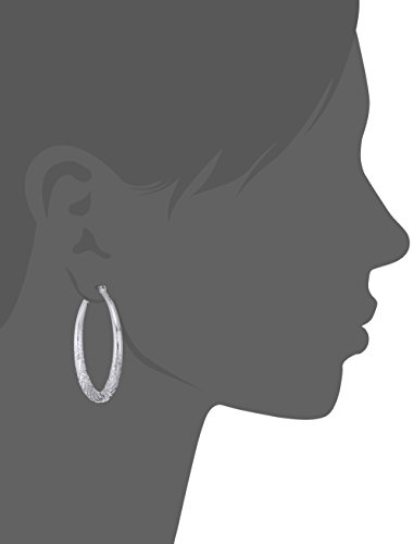 Image of Nine West Women's Hoop Earrings, Classic Fashion Jewelry Accessories for Everyday Wear, Lightweight Statement Earrings for Casual, Office, and Evening Looks
