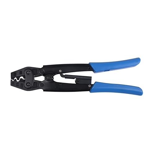 Image of Taparia CTR06 Crimping Tool - 0.5 to 6mm Capacity, 5-Point Ratchet Mechanism, Non-Insulated Terminals & Ferrules, Ergonomic Handle for Electricians & Technicians