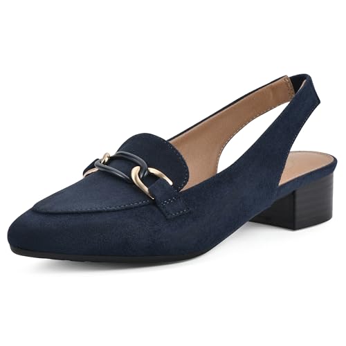 Image of WHITE MOUNTAIN Women's Boreal Low Block Loafer Heel