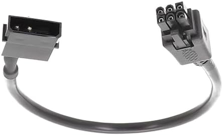 4pin D-Port to 6pin Graphics Card 6Pin Power Cord GPU Molex 4Pin to 6Pins Power Supply Reliability