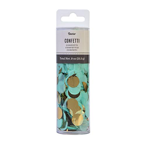 Confettis or menthe papier pour réussir vos décorations de table sans effort