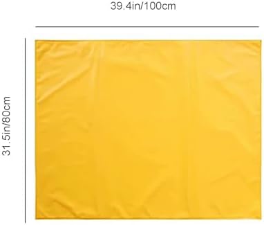High Voltage 10kV Insulation Blanket with Clips, Electrical Safety Maintenance Mat, Live Working Protective Blanket (100x150cm / 39.4x59.1in)