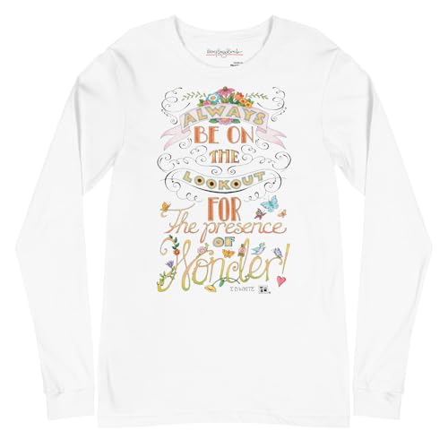 Mary Engelbreit Lookout for Wonder Unisex Long Sleeve T-Shirt