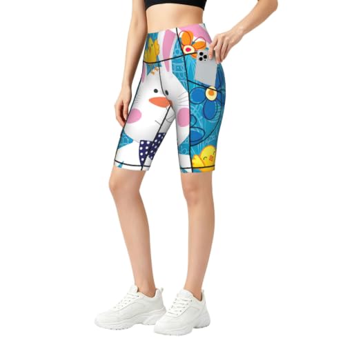 Short de cyclisme imprimé ultra doux vêtements de sport yoga femme