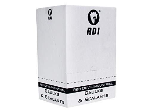 Red Devil 089650 Extreme Temperature HVAC/R Silicone Sealant, 280 ml, Aluminum, 12 Pack, Made in USA