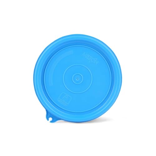 Image of Spare SM Tiffin Lid compatible with Milton Stack Pack, Cyan, Stainless Steel, Leak-Proof, BPA-Free, Fits 200ml 350ml 500ml Containers