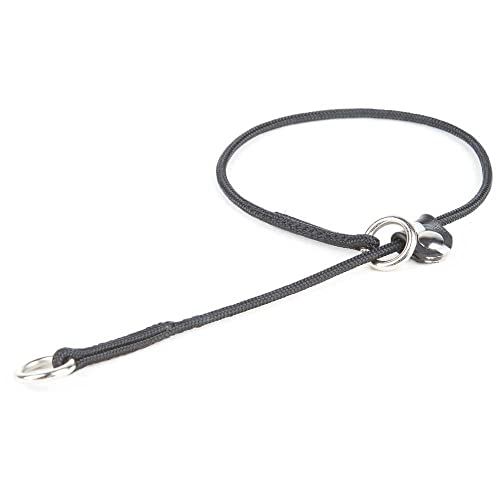 Julius-K9 Collare di Controllo, Dimensioni: 3,5 mm x 45 cm, Nero