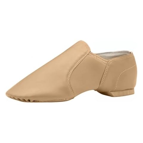ARCLIBER Brown Jazz Shoes for Women/Big Kid Slip On 4.5M US Cover