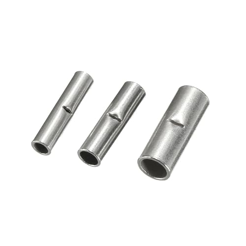 Conector de cable a tope de cobre estañado sin aislamiento de 4-6 mm² para crimpar, pack de 10 uds 4