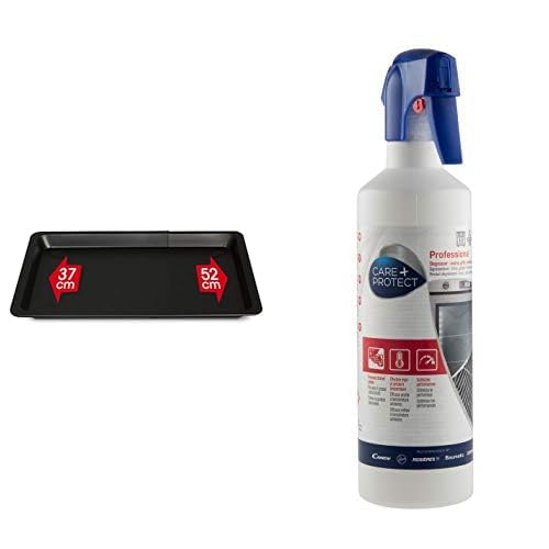 CARE + PROTECT Pack comprenant une plaque de cuisson extensible et un spray dégraissant universel pour Four, Grils, Barbecue