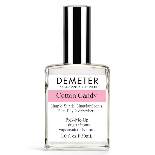 DEMETER Natural Perfume Spray Cologne for Women, Cotton Candy, 1 oz