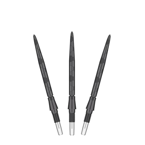 Pointes de fléchettes Target Darts Swiss Point Storm Onyx en acier 26 30 35 mm