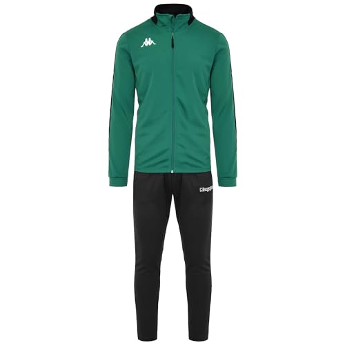 Kappa SALCITO TKS Chándal, Hombre, Verde/Negro, L
