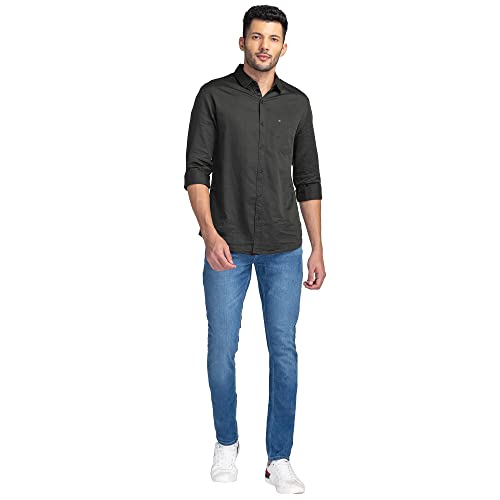 Image of Spykar Men's Rover Regular Fit Mid Rise Casual Jeans
