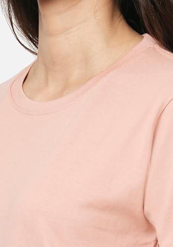 Image of Wear Your Opinion Women's S to 5XL Plain Solid 100% Cotton Unisex Boyfriend Fit T-Shirt (Design: Solid)