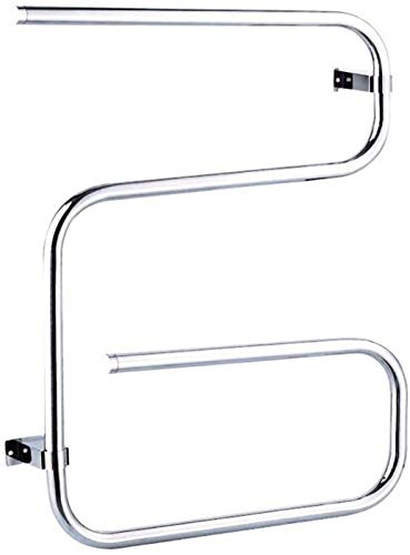 SCLHouiX Calentador de Pared para baño, Calentador de Toallas montado en la Pared, toallero eléctrico de Acero Inoxidable con calefacción para baño, Hotel, 25,6 x 20 x 3,94 Pulgadas, enchufable