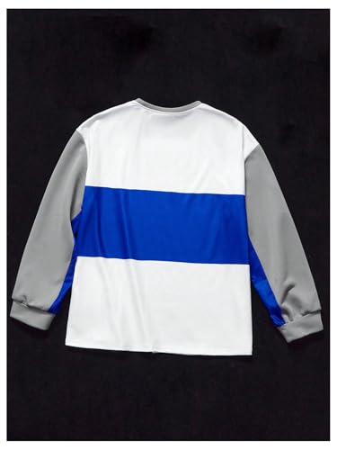 Girl's Graphic Oversized T Shirt Long Sleeve Crew Neck Baggy Streetwear Tops3