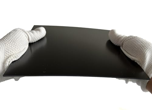 G10 Fiberglass Garolite 3D Printer Build Surface Plate Semi-Flexible Sheet 180x180mm(Black Color)