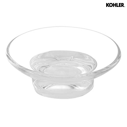 Kohler Complementary Soap Dish - Silver with Chrome Finish - Soap Holder for Bathroom Wall Mounted - Corrosion and Tarnishing Resistant - Premium Metal Construction - Clean, Modern Design 5634IN-CP