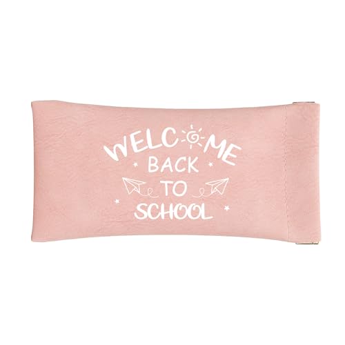 Ardusnpe Presentes de boas-vindas de volta às aulas para estudantes, professores de volta às aulas, presentes de Natal para dia dos namorados, estojo para óculos