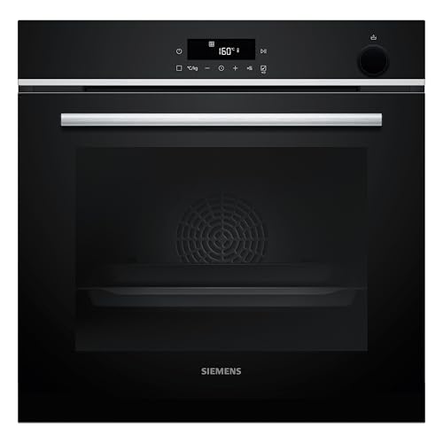 Siemens iQ300, Einbau-Backofen mit Dampfunterstützung, 60 x 60 cm, Edelstahl, HR532GBS3