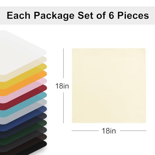 Serviettes de table lavables pour éliminer le papier jetable - 7