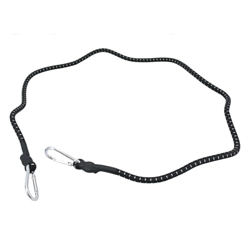 AB Tools 60" Bungee Rope With Carabina Hooks Cords Shock Elastic Clips x 2 TE821
