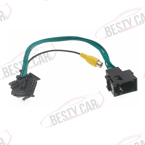 Image of Car Reversing Reverse Backup Camera Video Input Adapter Cable Wire Connector for Ford SYNC 1 fits for Ford Focus Fusion Kuga Ranger Transit Fiesta C-MAX with 4.2″ Screen