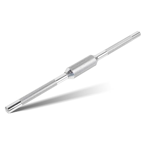 FAVOMOTO Cowbell Mount Rod Extension Heavy Duty Drum Hardware Straight Double Rod Head for Percussion Accessory