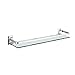 Produktbild AINIYF Badezimmer Regal Wandmontage Dusche Glasregal 304 Edelstahl mit Handtuchhalter, gebürstet /11.8~31.5 Inches (Size : 30cm)