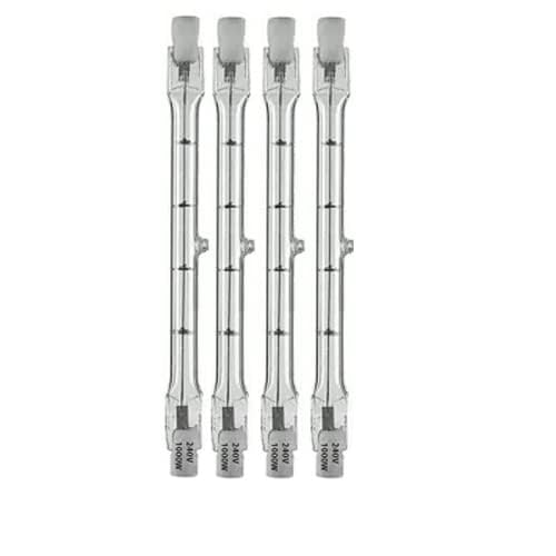 SimpexPorta Light Halogen Tube 1000W Pack of 4 Continuous Light for Video Cameras and YouTube Video Shooting