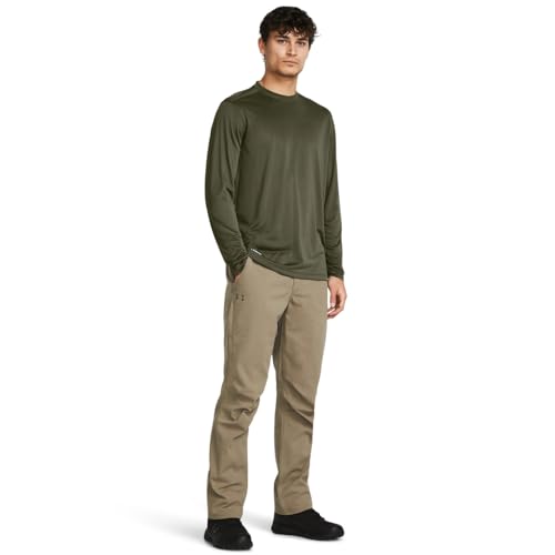 Under Armour Men's Enduro Elite Flat Front Pants, 251 Brown, 44/32 - image 2