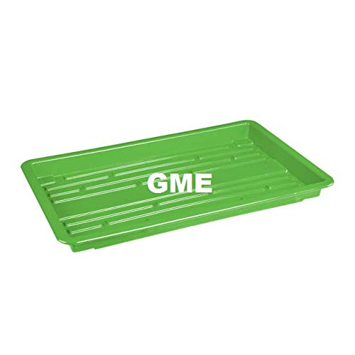 Hydroponic Germination Tray Plastic Green Colour Tray Set of 10 nos