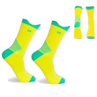Gosocks Calcetines Deporte, Talla Única 43-44-45-46. Fabricado con Coolmax, Nylon y Elastano. Running, Trail, Ciclismo, Crosstraining, Pádel, Gimnasio. Materiales técnicos para performance y cómodidad