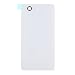 LUVSS New Back Glass Replacement for Sony Xperia Z3 Compact (Z3 Mini) D5803 D5833 Rear Cover Glass Panel Case Housing with Adhesive Preinstalled Repair Part (White)