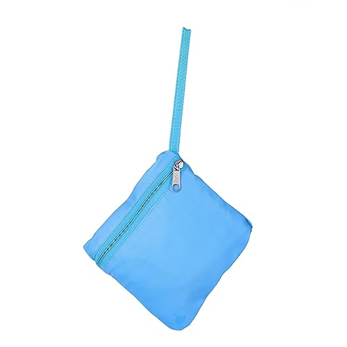 RASTKY Mochila de praia para crianças, bolsa de brinquedo com cordão, para jogos na praia ao ar livre, malha//compacta, Azul