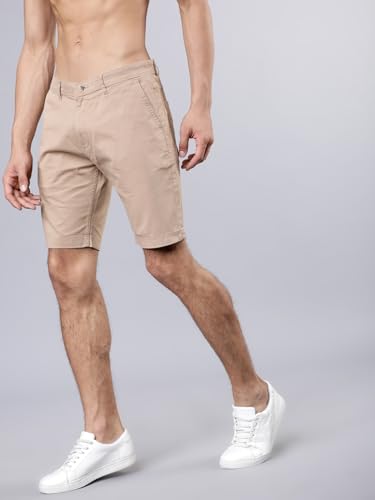 Image of Highlander Cotton Shorts for Men| Regular Fit |Chino Shorts |Shorts for Men Stylish | Mens Shorts
