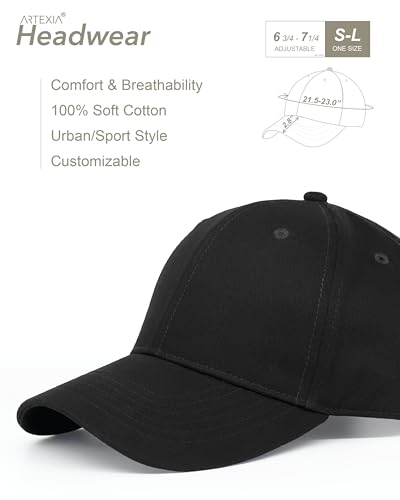 Image of Artexia Unisex Adjustable Visor Baseball Cap with Visor