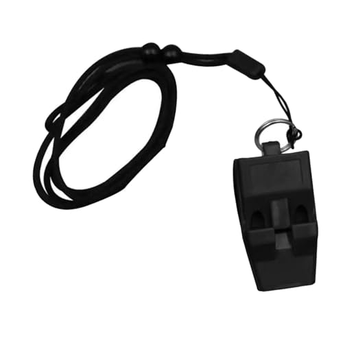 Silbato deportivo compacto para árbitros negro miniatura 1