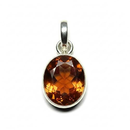 Hessonite de Ceylan bague en argent 0.925 le cadeau d'anniversaire idéal