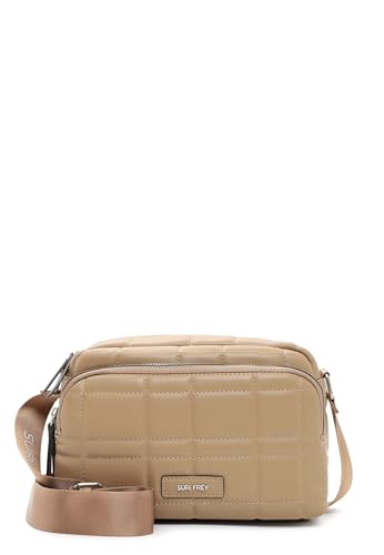 Sac bandoulière Hilary Suri Frey M taupe besace zippée pour femme active