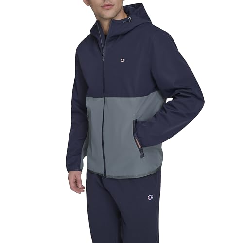 Champion Men's Performance Windbreaker Rain Jacket with Hood3