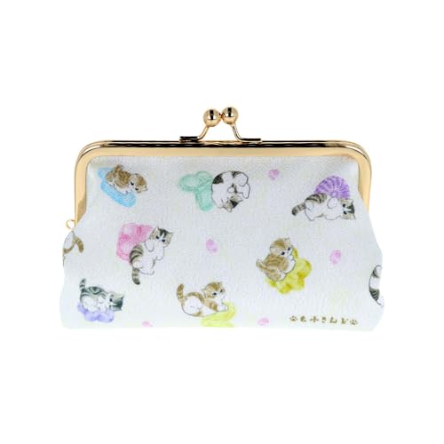 サンスター文具(Sun-Star Stationery) mofusand ポーチ がま口 和三盆 S2336812